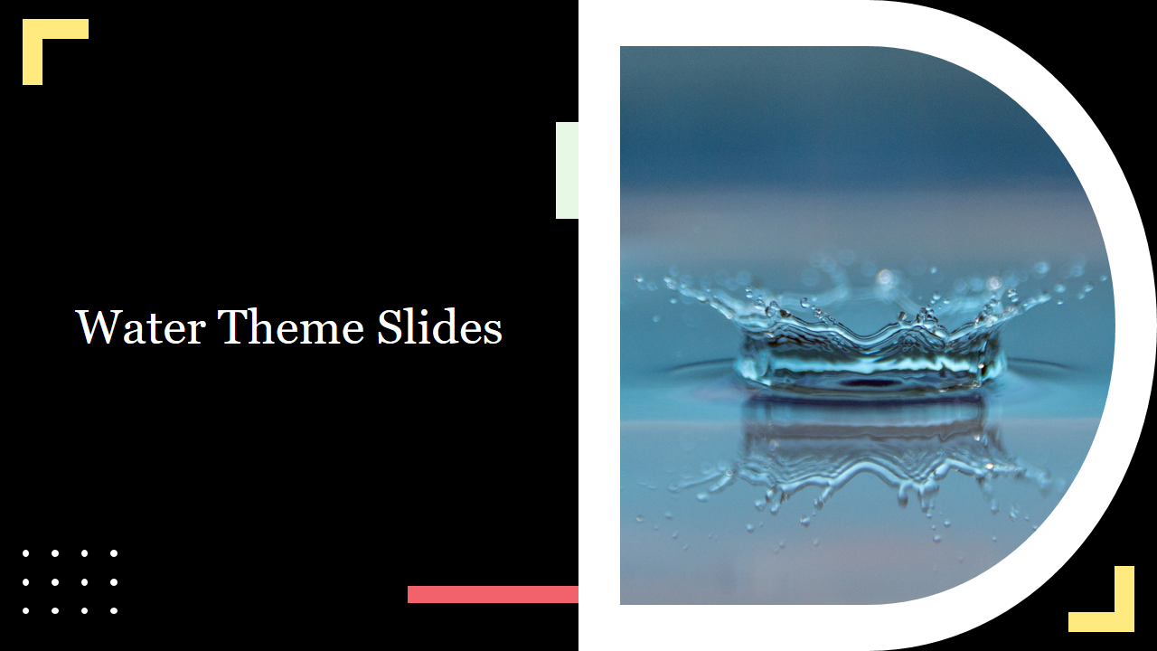 Wonderful Water Theme Slides PowerPoint Presentation